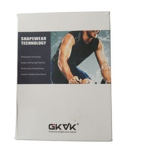 GKVK Shapewear Technology Mens Tank Top Size M New In Box